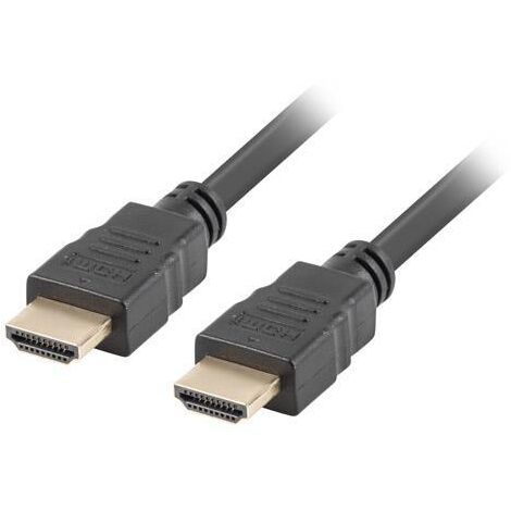 CABLE HDMI LANBERG MACHO/MACHO V1.4 ALTA VELOCIDAD 5M NEGRO
