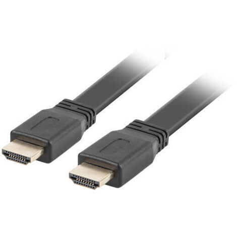 CABLE HDMI LANBERG MACHO/MACHO V2.0 4K PLANO 1.8M NEGRO