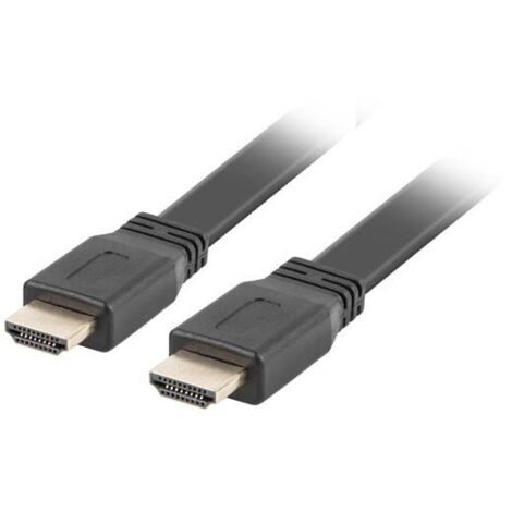 CABLE HDMI LANBERG MACHO/MACHO V2.0 4K PLANO 5M NEGRO