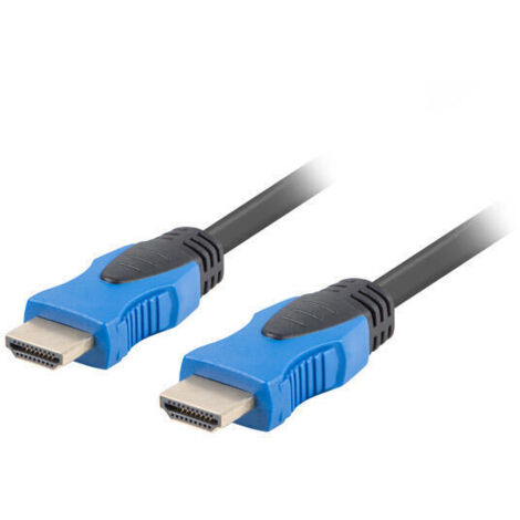 CABLE HDMI LANBERG MACHO/MACHO V2.0 CU 4K 1M NEGRO