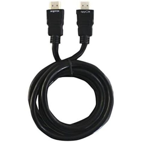 CABLE HDMI M A HDMI M 1.8 MT APPROX UP TO 4K APPC34