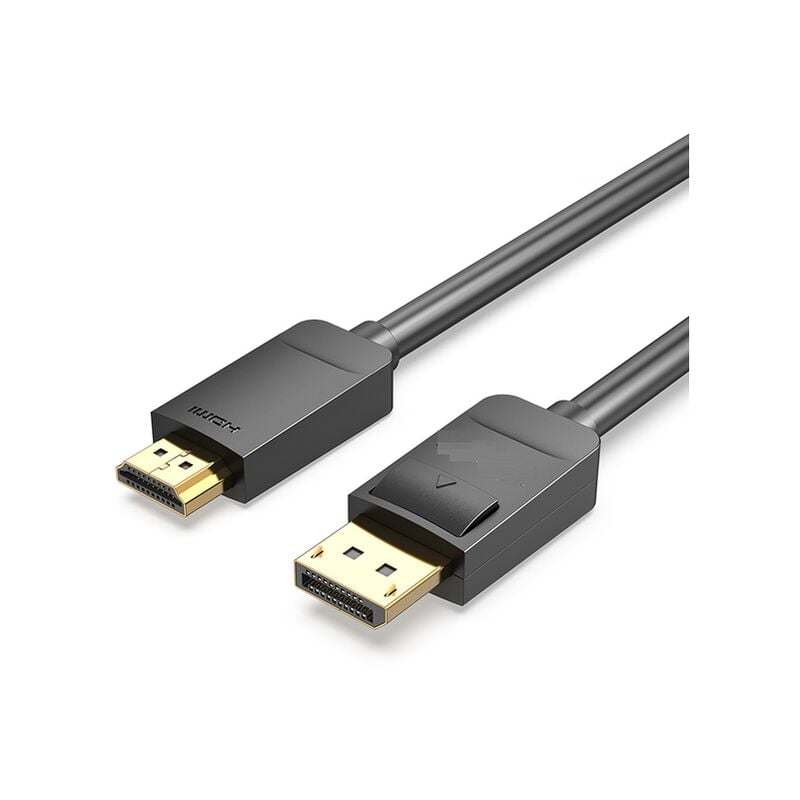 

Cable HDMI macho a DisplayPort macho 1 M Negro