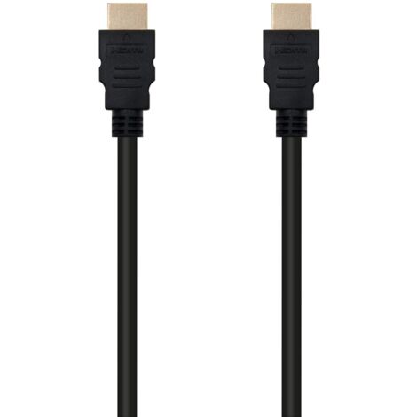CABLE HDMI MACHO A MACHO NANOCABLE 3M NEGRO RETAIL