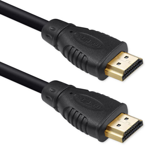 Cable HDMI Qoltec v1.4  Alta velocidad  Ethernet  4K  30 Hz  Oro  2 m