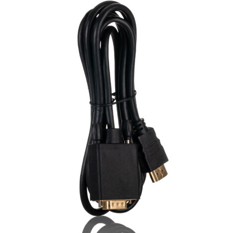 Câble HDMI RS PRO 1.8m HDMI VGA Mâle ( Prix pour Boîte de 5 )