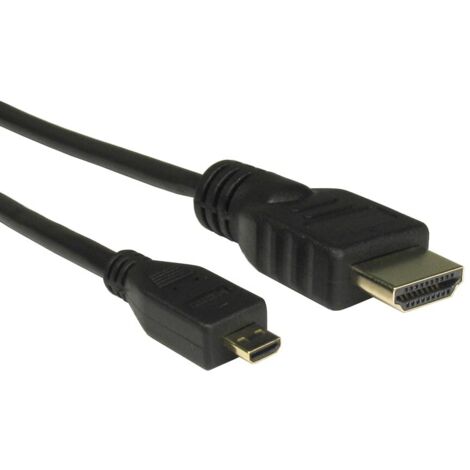 Câble HDMI RS PRO 2m, HDMI vers HDMI, HDMI Mâle  HDMI Mâle ( Prix pour 1 )