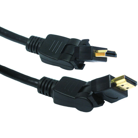 Câble HDMI RS PRO 2m, HDMI vers HDMI, HDMI Mâle  HDMI Mâle ( Prix pour 1 )