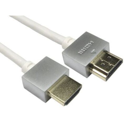 Câble HDMI RS PRO 500mm HDMI Mâle HDMI Mâle ( Prix pour Paquet de 5 )