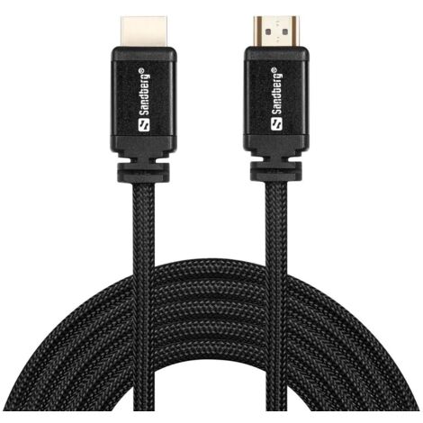 Câble HDMI Sandberg 4K 3D 2.0 14 Gb/s 48 bits 5 m