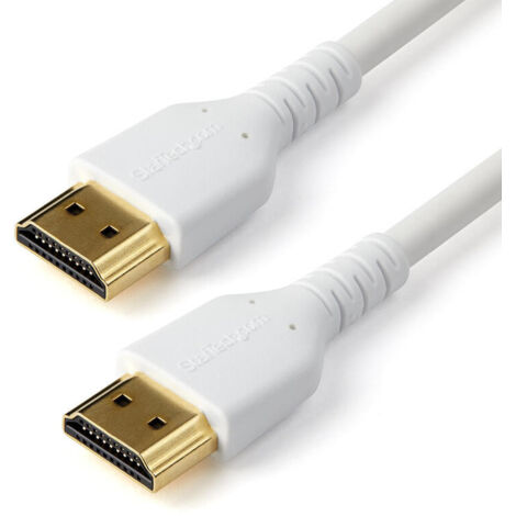 Cable HDMI Startech RHDMM1MPW            4K Ultra HD 1 m Blanco
