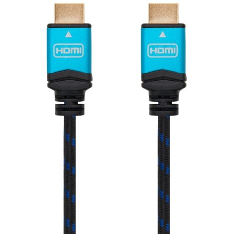 Câble hdmi v2.0 4k 60hz 18gbps, am-am, noir 3m nanocable