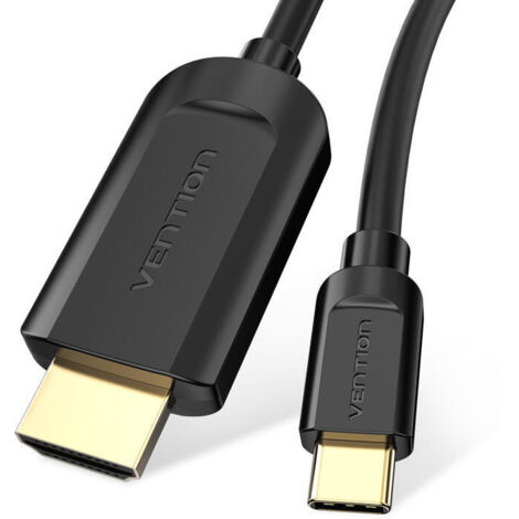 Cable HDMI Vention CGUBH 2 m Negro Dorado