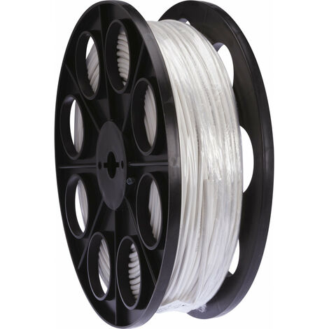 Câble Ho5vvf 1mm2 Blanc 150m Câble électrique Souple Ho5vvf 1mm2 Blanc Pour Usage Domestique - Dhome