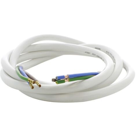 Cable HO5VVF 3G4 sans prise pour Table de cuisson, 2m