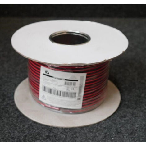 Cable Hp 2x0,75 Rge/noir C100