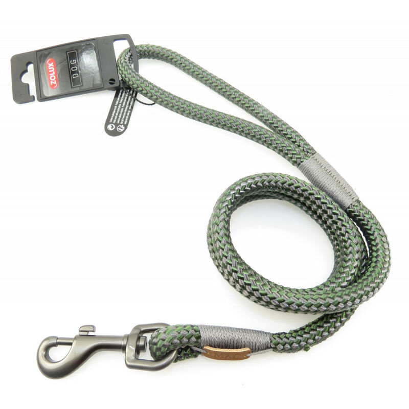 

Cable IMAO Hyde park. ø 11 mm x 1,2 metros. Caqui . para perros.