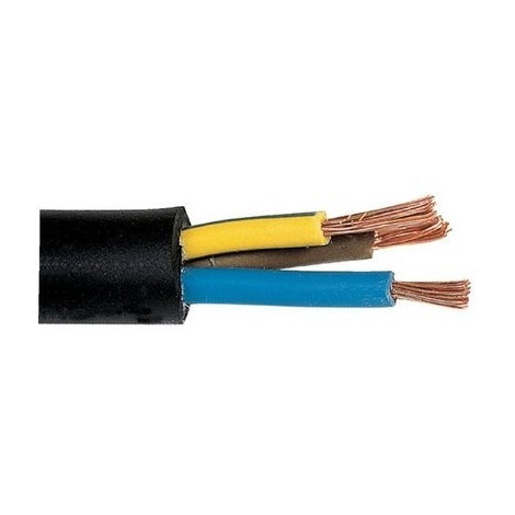 Câble industriel souple H07 RN-F Section 3G6 mm² Longueur A la coupe Ø (mm) 14