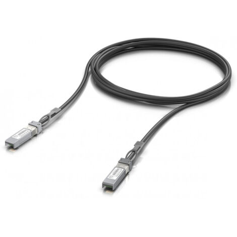 Câble InfiniBand/fibre optique Ubiquiti UACC-DAC-SFP28-3M Noir
