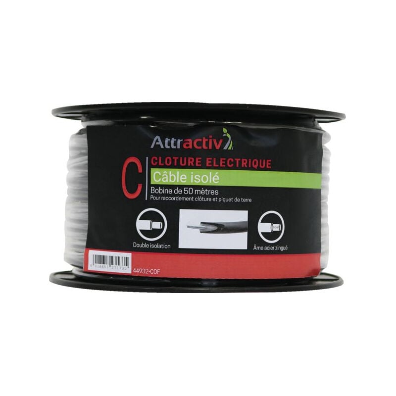 Câble Isolé, Bobine 50 m