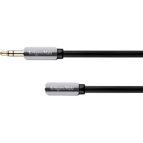 Câble jack 3,5 mm (prise et fiche) 3 m Kruger&Matz
