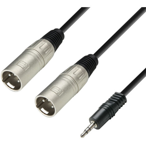 Cable Jack 3,5 St A 2 Xlr Macho 6m Adam Star3 K3ywmm0600