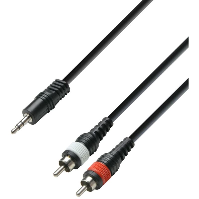 

Cable JACK 3,5 ST Macho A 2RCA Macho 6m HQ