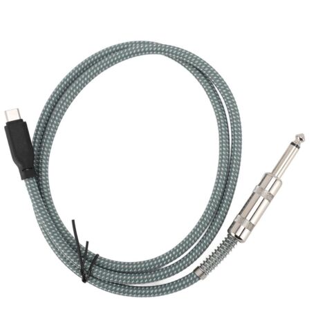 Câble jack 6,35 mm vers USB-C stéréo mâle-mâle pour Google Pixel 4XL et Galaxy, compatible avec les tables de mixage audio.//