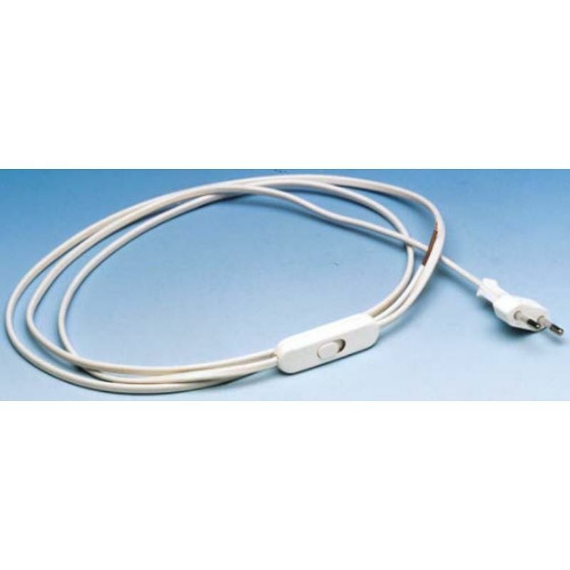 

Electrobilsa - CABLE LAMPARA PLANA INTERRUPTOR 2X075 2 M BLANCO