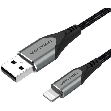 Cable Lightning Vention LABHF 1 m (1 unidad)