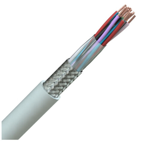 Câble Liycy Blindé  2x1,50 Blinde Couronne De 100 Mêtres