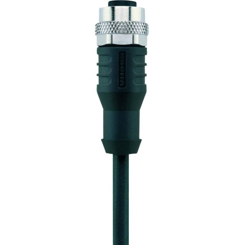 Escha - Câble M12 pour capteurs/actionneurs Automation Line AL-WAK4.5-5/S370 8043824 Pôle: 5 Contenu: 1 pc(s)