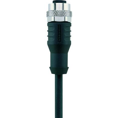 Câble M12 pour capteurs/actionneurs Automation Line Escha AL-WAK8-5/S370 8046904 Pôle: 8 Contenu: 1 pc(s)
