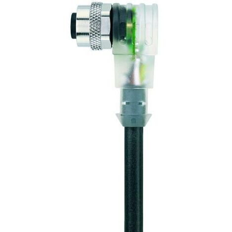 Câble M12 pour capteurs/actionneurs "Automation Line" LED Escha AL-WWAK4P3.1-2/S370 8045911 Pôle: 4 Contenu: 1 pc(s) D93570