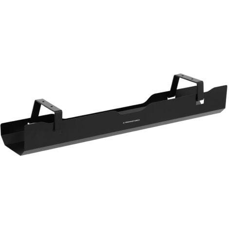 FROMM & STARCK Cable Management Tray Under-Desk Cable Tray Office 600 x 135 x 108 mm Black