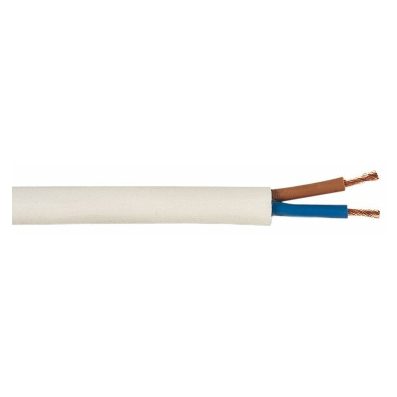 

Cable Manguera Plana 2X0,75 20Mts Blanco