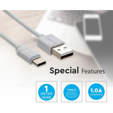 Micro-USB vers le Câble USB V-tac VT-5301 - 1 mètre - blanc