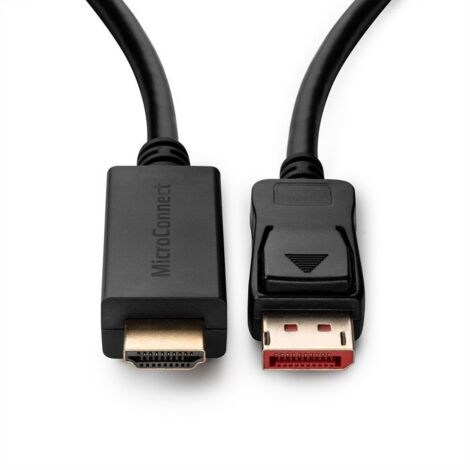 Câble MicroConnect 4K DisplayPort 1.4 - HDMI 2.0 2