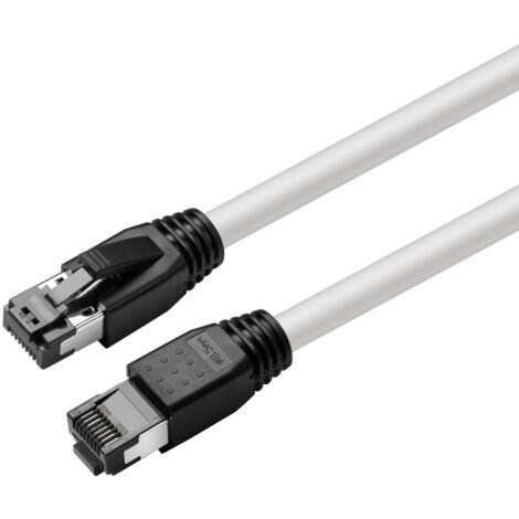 Câble MicroConnect CAT8.1 S/FTP 1,5 m blanc blindé LSZH, AWG 24