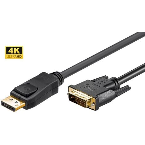 Cable MicroConnect DisplayPort 1.2 - DVI-D de 3 m