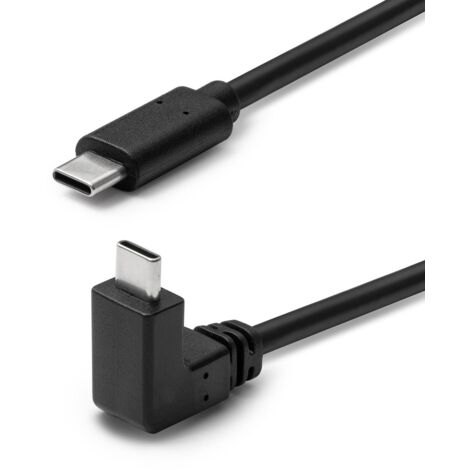 Cable MicroConnect USB-C 3.2 en ángulo, 60 W, 10 GB, 3 m