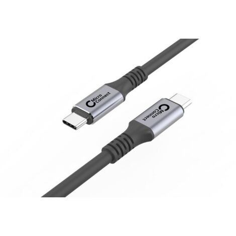Cable MicroConnect USB-C de 4 m, 100 W, 20 Gbps, USB 3.2