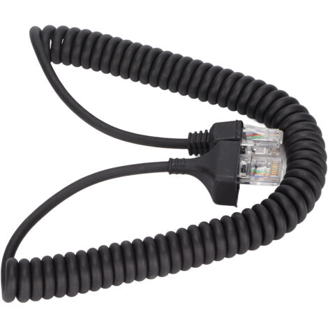 Câble Microphone 8 Broches pour Kenwood TK-868G TK-768G TK-862G, Fil de Remplacement Haut-Parleur