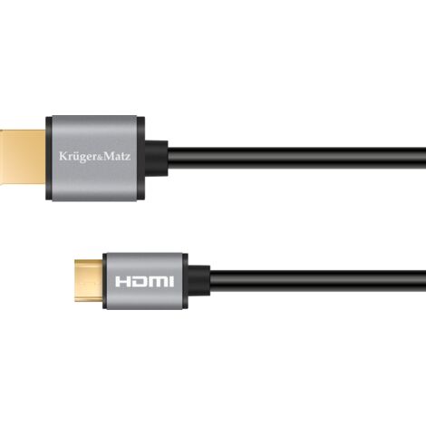 Cable Mini HDMI - HDMI de 1,8 m Kruger&Matz Básico