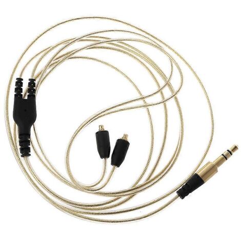 Câble MMCX pour écouteurs Shure SE215 SE315 SE535 SE846, fil de remplacement