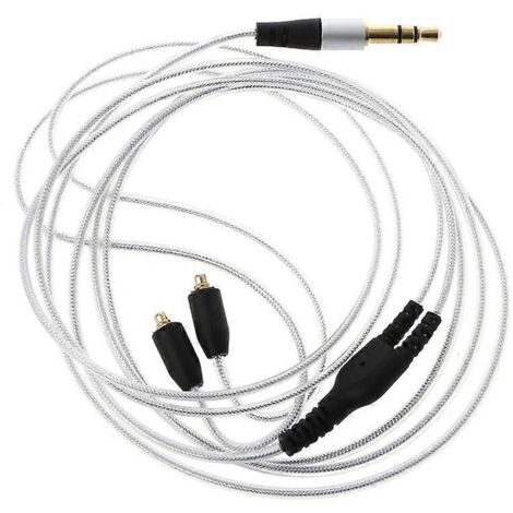 Câble MMCX pour écouteurs Shure SE215 SE315 SE535 SE846 - Fil de remplacement