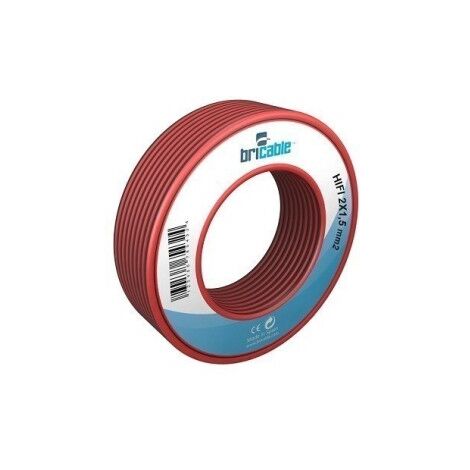 Cable Multimedia Bicolor Paralelo Bricable Ro/Ne 25 Mt