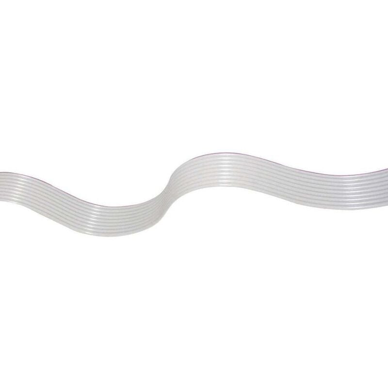 Econ Connect - 28AWG10RM1 Câble en nappe Pas: 1 mm 10 x 0.08 mm² gris 30.50 m