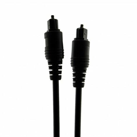 Adaptador audio digital toslink macho a mini toslink 3.5 mm Negro  distribuido por CABLEPELADO ® 