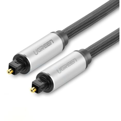 Câble optique Toslink SPDIF 3 m gris