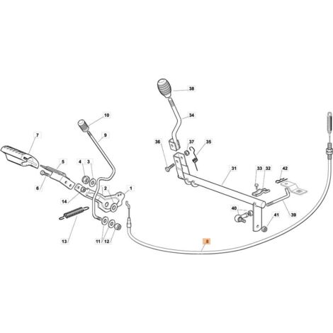 CÂBLE ORIGINAL EMAK G84207102E0